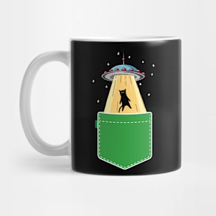 Cat Abduction - Funny Aliens Alien Life Believer Space Geek Mug